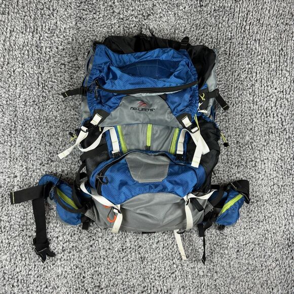 No Limits Hiking Backback V-1 System Camping Bug Out Bag Adjustable H20 Hydro - Picture 13 of 13